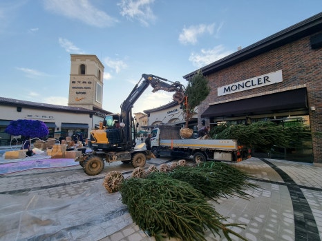 부산프리미엄아울렛 독일가문비 트리